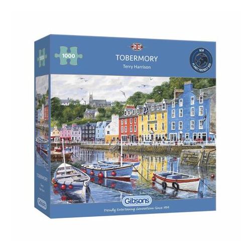 Gibsons Tobermory 1000 Piece Jigsaw Puzzle