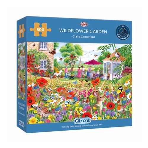 Gibsons Wildflower Garden 500 Piece Jigsaw Puzzle