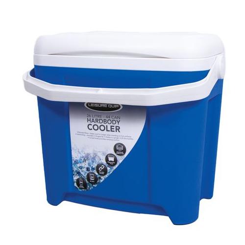 Leisure-Quip 26 Litre Hard Body Coolerbox - Blue