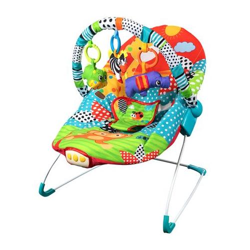 Baby Links Multifunction Bouncer, Detachable Toy Bar, Music & Vibration