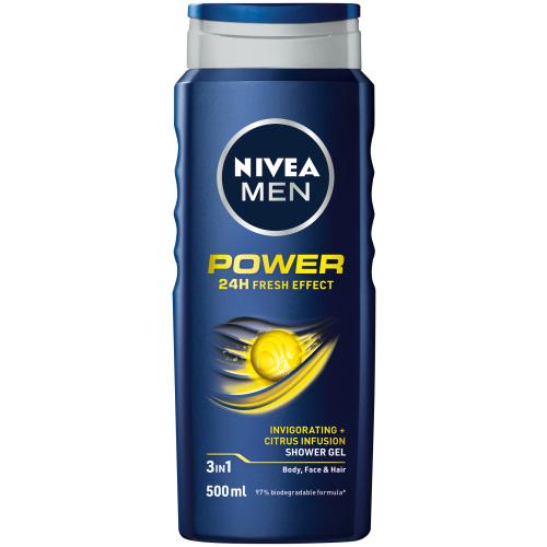 Power Refresh For Men Shower Gel 500ml
