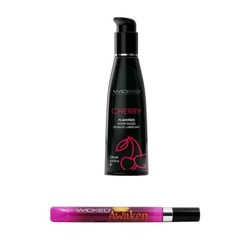 Wicked Adult Sensual Stimulating Clitoral Gel w Cherry Lubes Lubricant