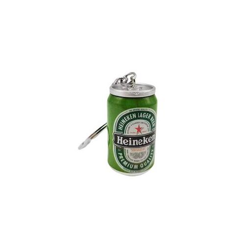 Heineken Lookalike 3D Realistic Beer Can Keyring Keychain