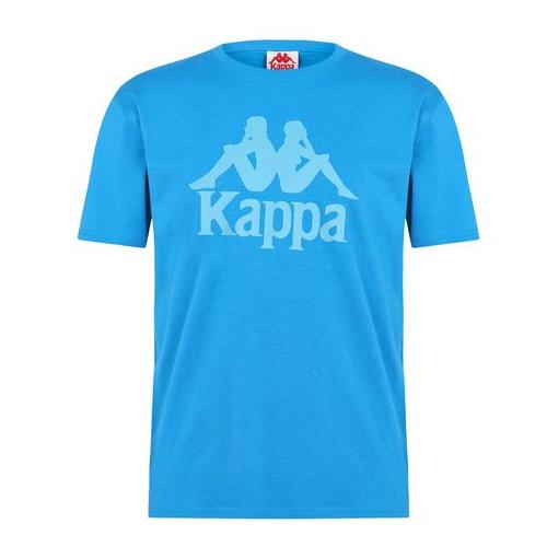 Kappa Mens Authentic Logo T-Shirt - Blue Royal [Parallel Import]