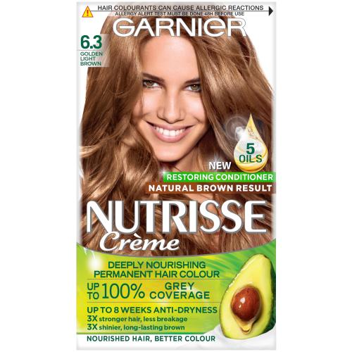 Nutrisse Creme Permanent Nourishing Hair Colour Caramel 6.3