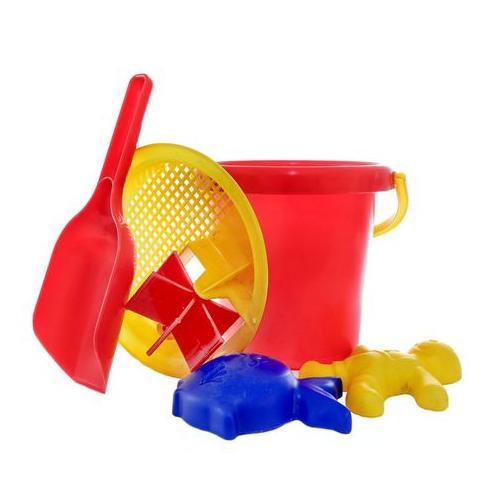 Beach Toys for Kids /Sandpit Toys for Toddlers/Beach Water Wheel Set 5pcs