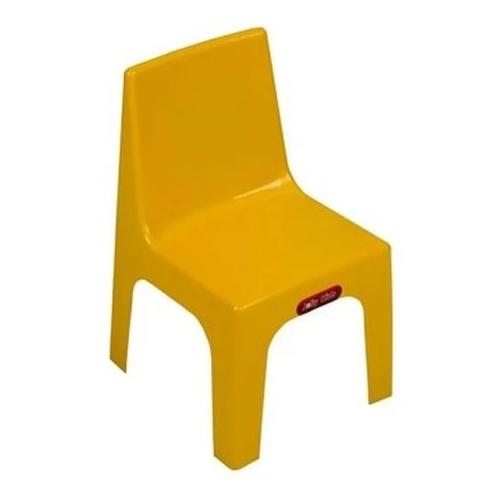 Jolly Kids- Yellow Plastic Chair