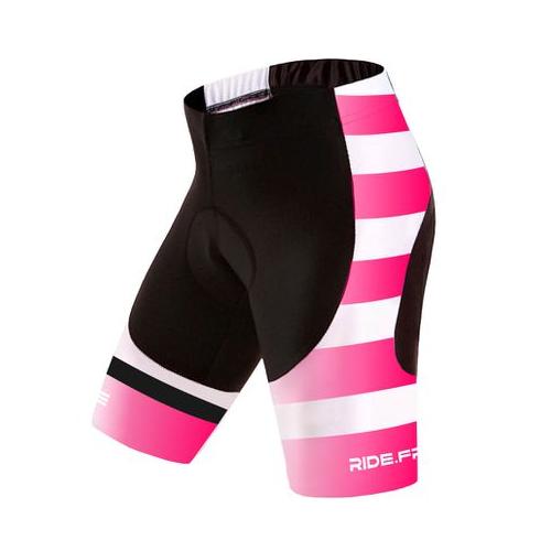 Cycling Shorts – Gel Chamois – Ladies – Candy