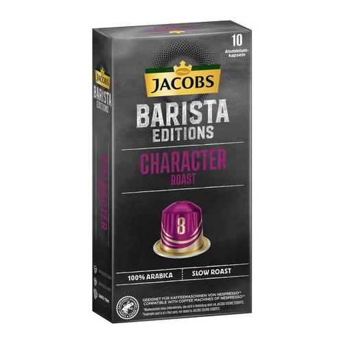 Jacobs Barista Editions - Character Roast 8 - Coffee Capsules - Pack of 10