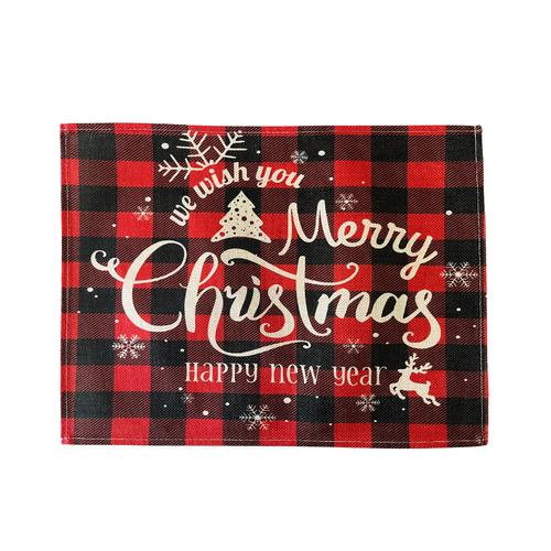 Christmas Placemats - Table Decor - set of 4
