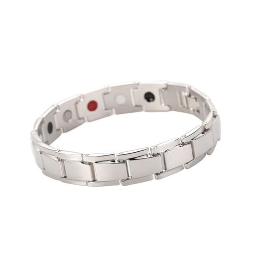Men Detachable Titanium Steel Magnetic Therapy Bracelet Jewelry