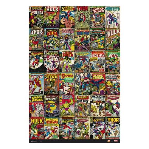 Marvel Covers - Classic Poster