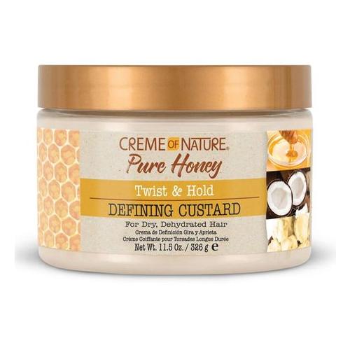 Creme Of Nature Pure Honey Twist & Hold Defining Custard 326g