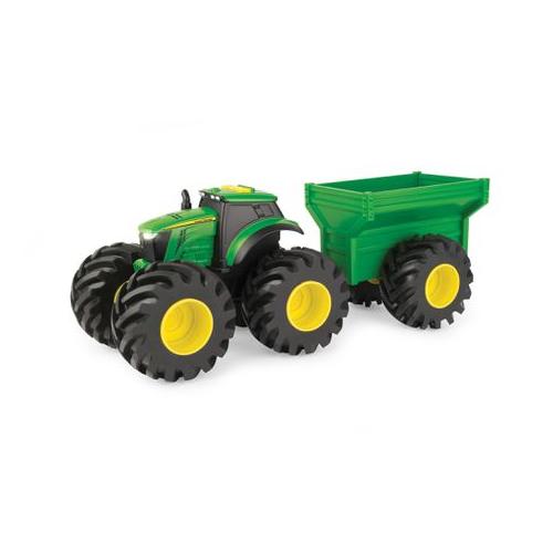 John Deere Monster Treads Tractor with Wagon and Loader
