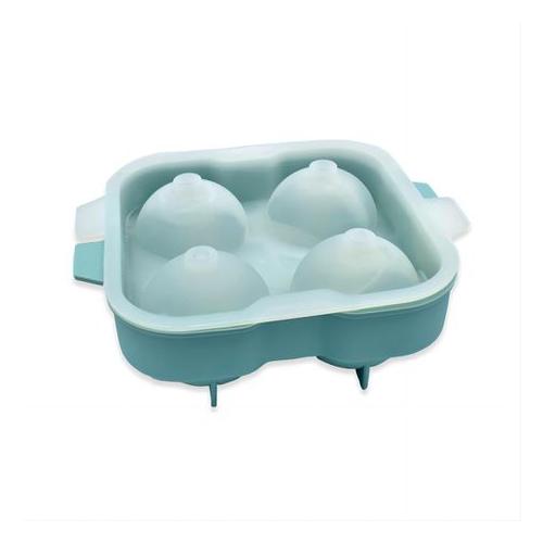 Silicone Ice Ball Maker Mould - 4 Balls