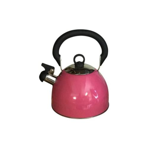 2.5Ltr Stainless Steel Whistling Kettle Pink