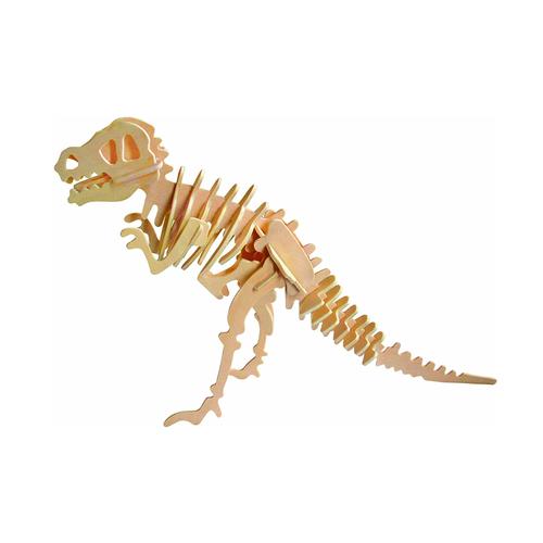 POU 3D Eco Wooden Dinosaur Puzzle - T-Rex