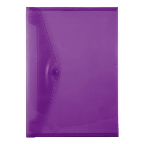 Butterfly A4 Purple Carry Folder - Pack of 5