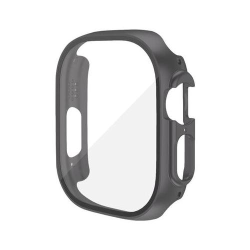 49mm Hard Case with Glass Screen Protector for Apple Watch Ultra - Grey