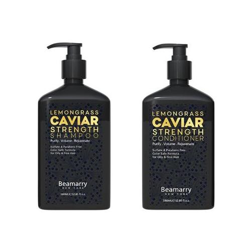 Beamarry Lemongrass Caviar Strength Shampoo & Conditioner 380ml