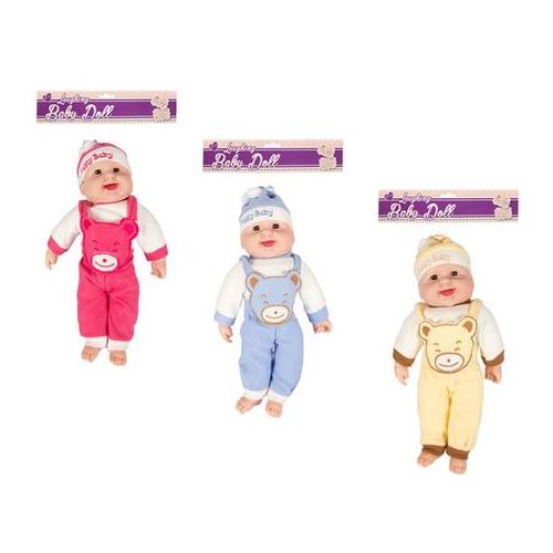 Doll Baby with Laughing Sound - 3 Pack