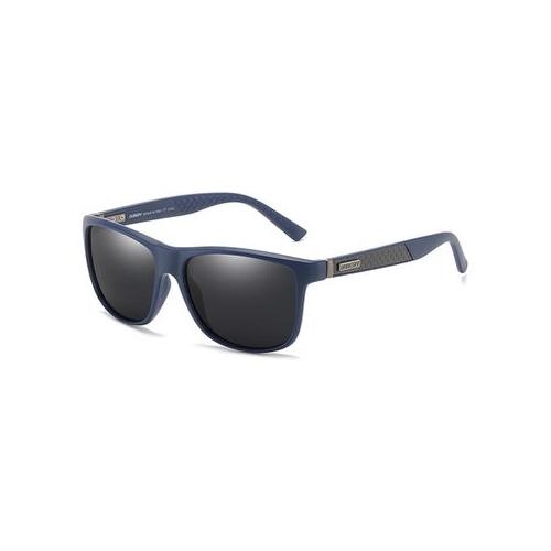 Dubery Polarized Sunglasses 100% UV Protection Sand Blue Black/Black D002