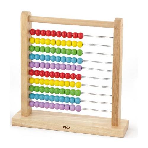 Viga Wooden Abacus 100 Beads