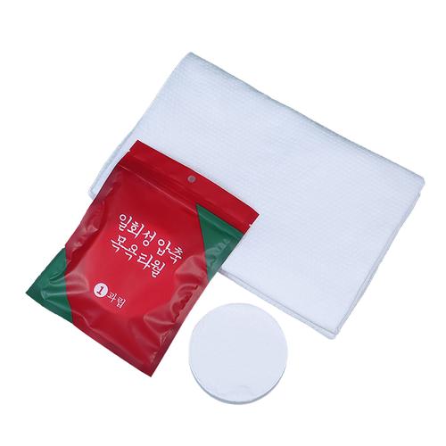 Disposable Compressed Bath Sheet / Travel Towel Duo Pack