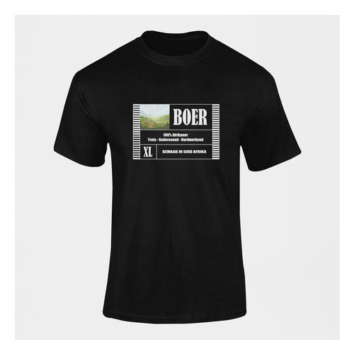 Boer 100% Afrikaaner T-Shirt
