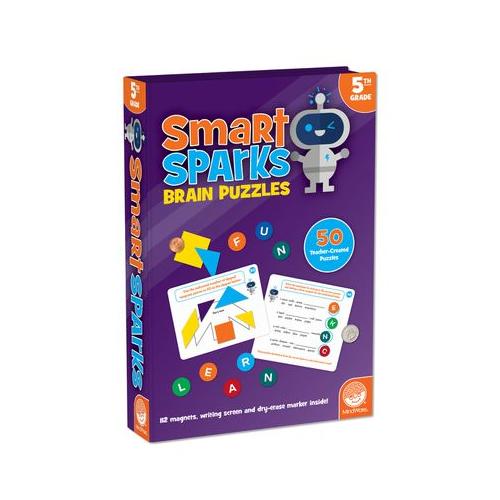 Mindware Smart Sparks Brain Builder Puzzles Grade 5
