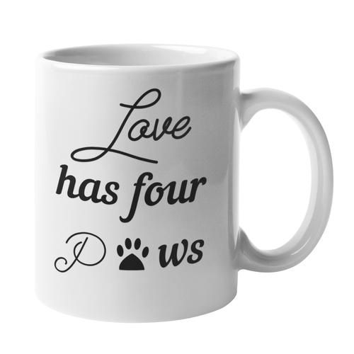 Mugmania - Love Has Four Paws Coffee Mug