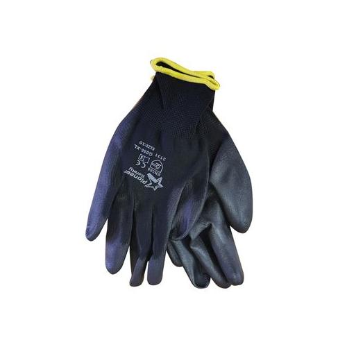 Glove - Nylon - Pu - Coated - Black - 4 Pack