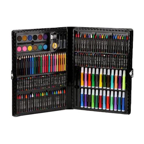 Yax Kids Art Set Crayon Oil Pastel Painting Drawing Case Kit 150 Piece