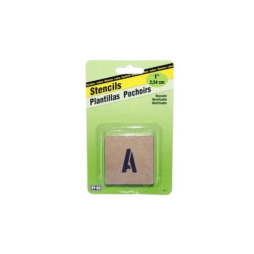Stencil Figure And Letter - Reusable - 25mm - 2 Pack