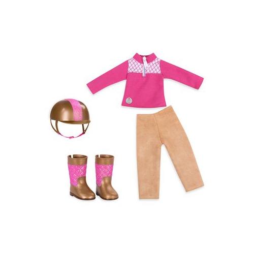 Glitter Girls Deluxe Equestrian Outfit - Ride and Shine for 14" Dolls