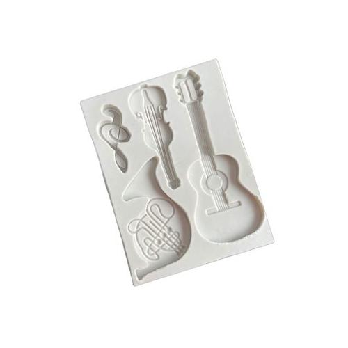Musical Instruments Silicone Fondant Fold