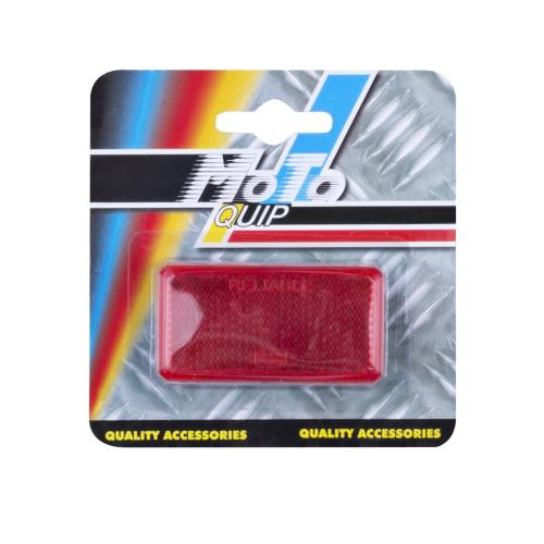 Moto Quip Adhesive Oblong Reflector 2-Pack