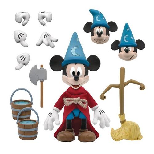 Disney Ultimates Wave 1 Sorcerer's Apprentice Mickey Mouse