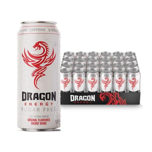 Dragon Energy Drink- Sugar Free (24 x 500ml)