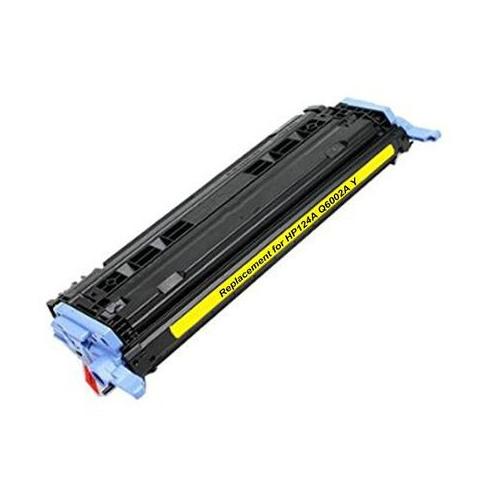 HP Compatible Yellow Toner Cartridge HP124A/Q6002A
