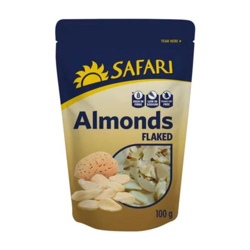 Safari Flaked Almonds 100g