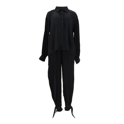 Blackcherry - Ladies Pleated 2 Piece Suit