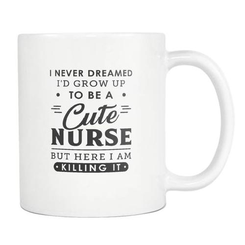 Cute Nurse Birthday Christmas Nurse Colleague Friend Gift Mug