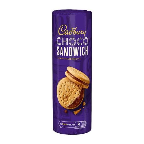 Cadbury Choco Sandwich Milk Chocolate Filled Biscuits Snack