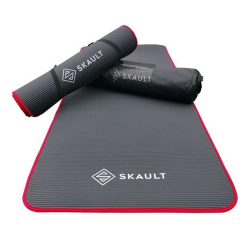 SKAULT - Premium Thick High Density, Anti-Tear 10mm Yoga Exercise