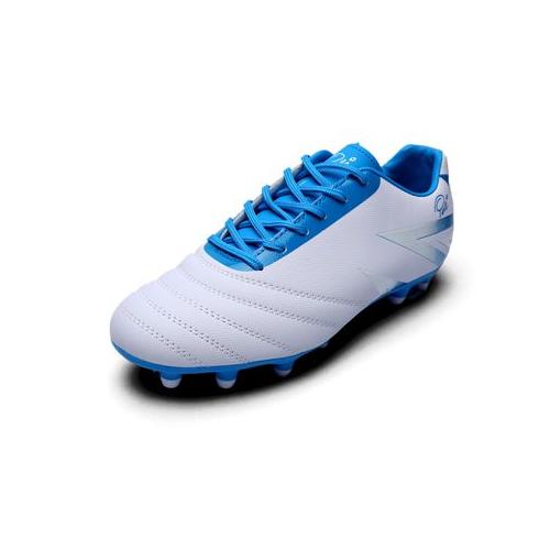 Pele Soccer Boots - White & Blue