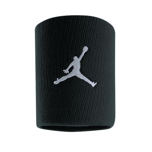 Jordan Jumpman Wristbands 2 Pk Black/White Osfm