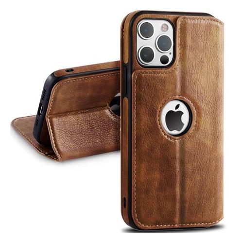 ORRO Vegan Leather Flip Cover Card Case - iPhone 14/Plus/Pro/Pro Max