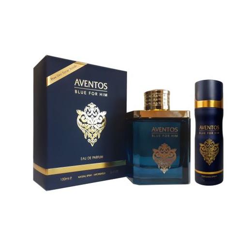 Aventos Blue For Him Parfum With Deo Spray (100ml)