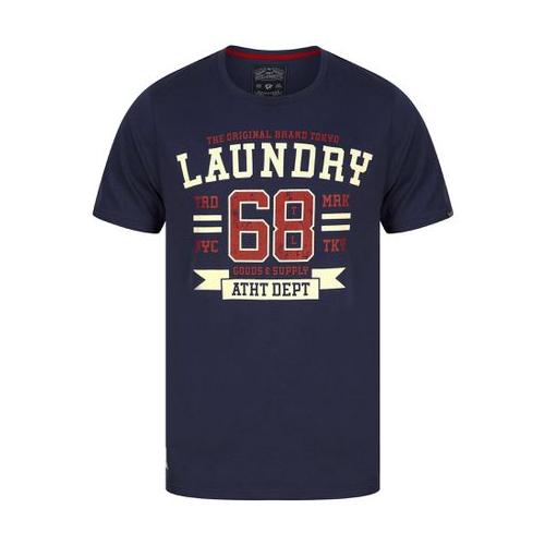 Tokyo Laundry Squad Jersey T-Shirt - Blue (Parallel Import)